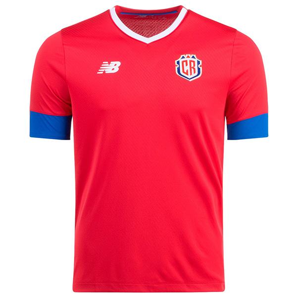Costa Rica home jersey first soccer kits men's sportswear football uniform tops sport shirt 2022 world cup